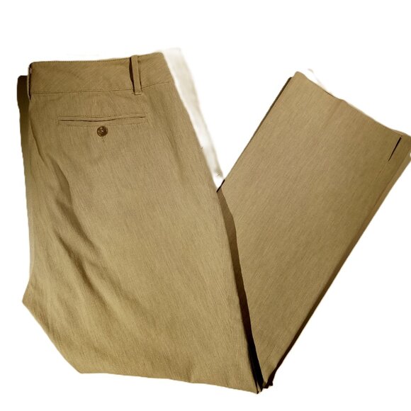 BANANA REPUBLIC Trousers  sz 12P  Light Heather Gray   Contoured Fit  Pants  EUC - Picture 12 of 12